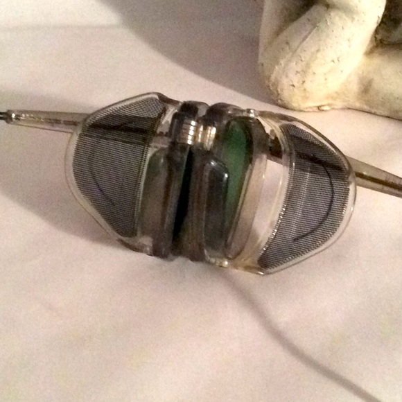 STEAMPUNK STYLE Vintage Folding Welders Goggles - Picture 4 of 13